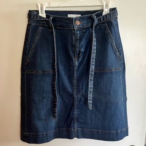 Blue Jean Skirt Size 8. Loft brand